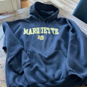 Marquette university hooded sweatshirt